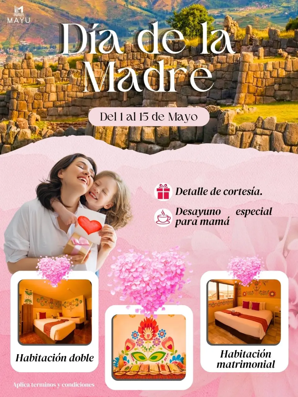 Día de la madre - Hotel Mayu